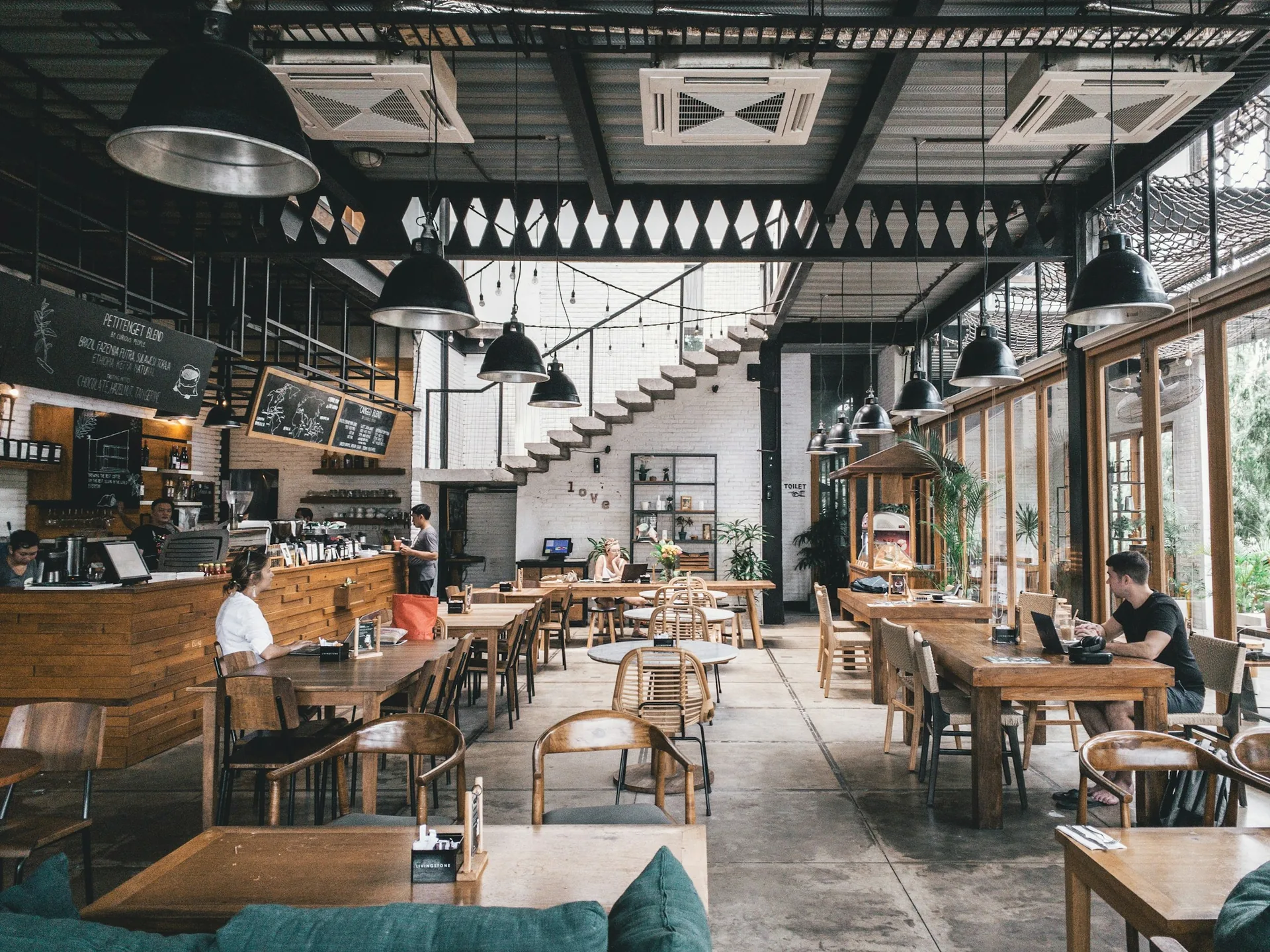 Terrace dining for events